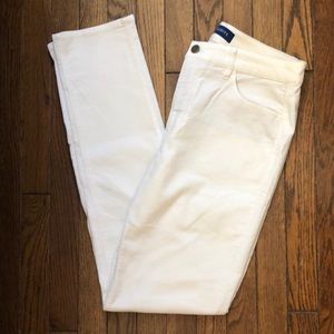 EUC Talbots 10L cream velveteen pant
